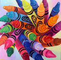 “Crayons!” art print