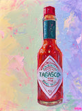 “Tabasco bottle” art print