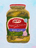 “Mini Cornichons” art print