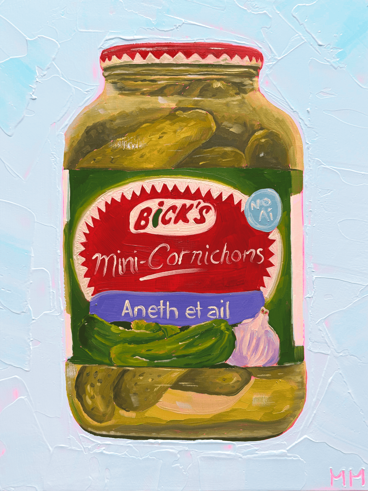 “Mini Cornichons” art print