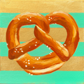 "The Carbivore Collection" - Pretzel art print