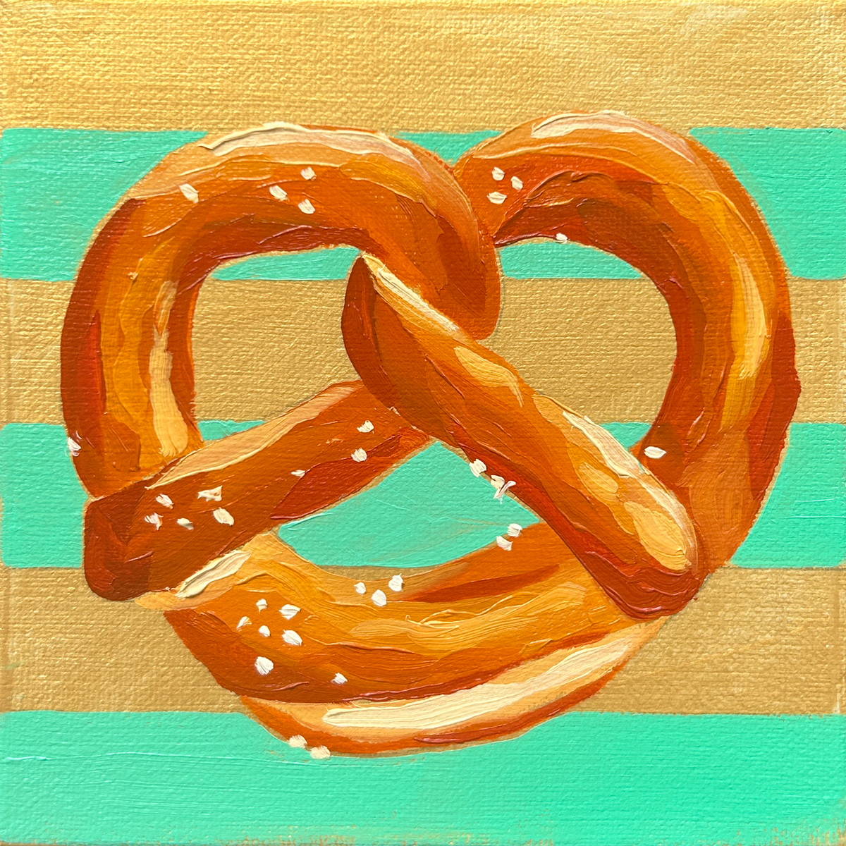 "The Carbivore Collection" - Pretzel art print