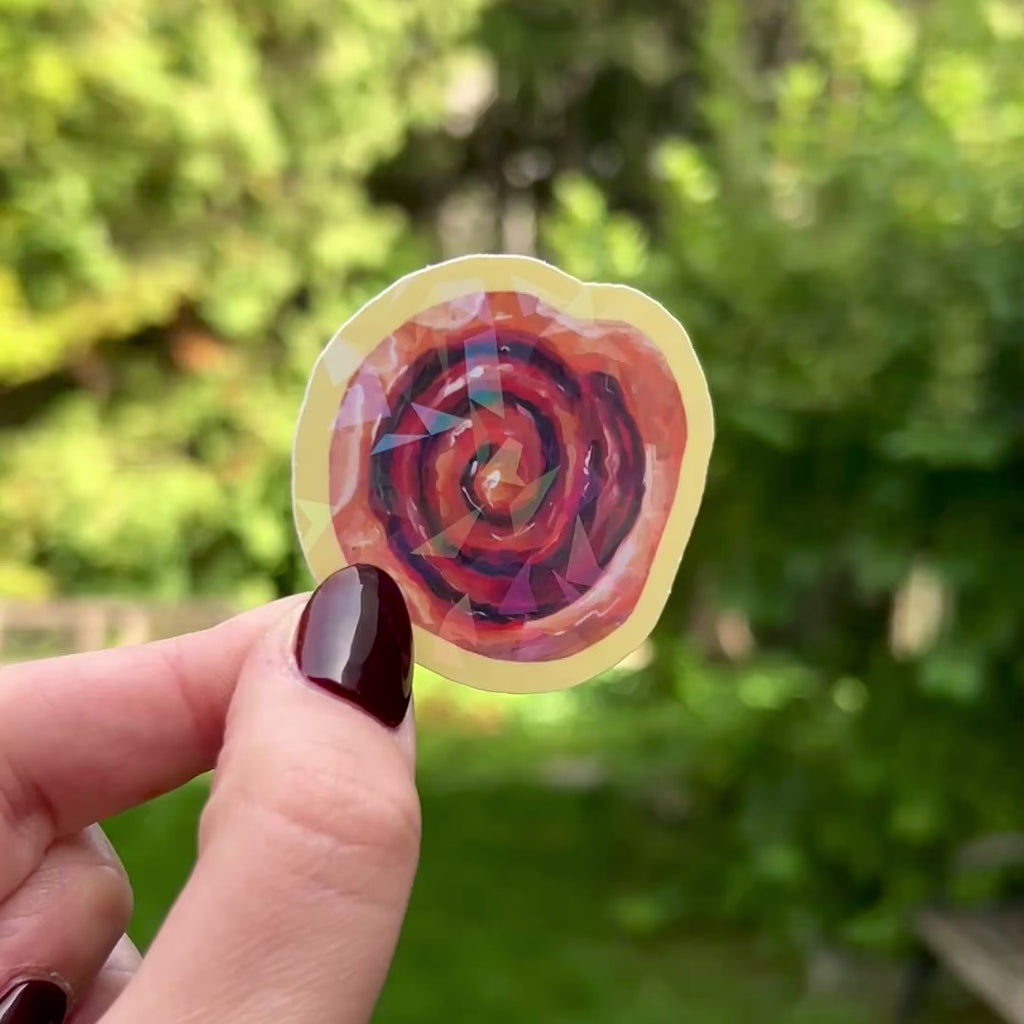 Cinnamon bun sticker