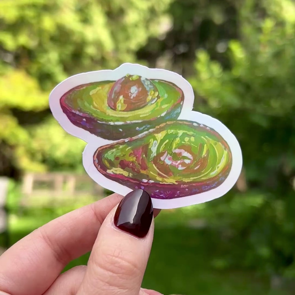 Avocado sticker